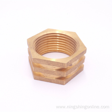 Brass customized hexagonal nut